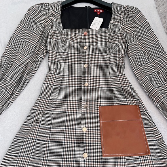 Staid Mini Glen Plaid dress - Picture 8 of 12